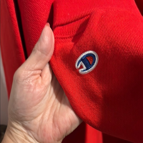 🦸♂️Big & Tall Champion Bold Red Reverse Weave Sweatshirt 3X-Large - Picture 3 of 3